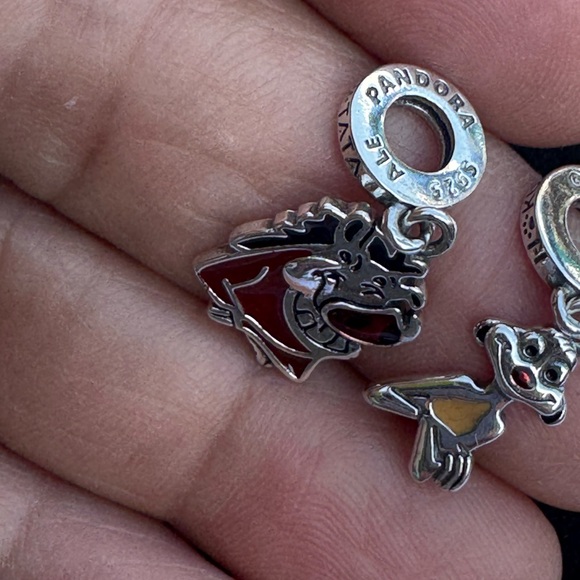 Disney Pandora Silver Charm with Red and Yellow Details - Picture 5 of 7